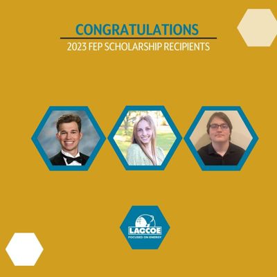 Lagcoe Recognizes Exceptional Recipients of the 2023 Future Energy Professionals Scholarships photo